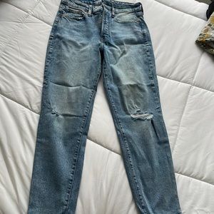 Old navy mom jean high rise size 4